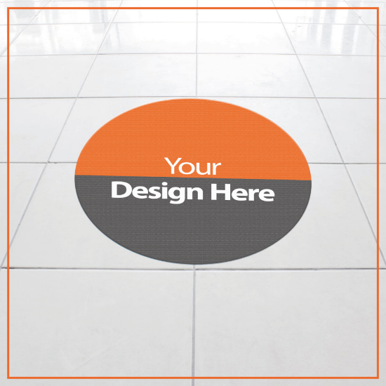 Picture of floor sticker