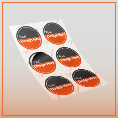 Picture of Die cut stickers