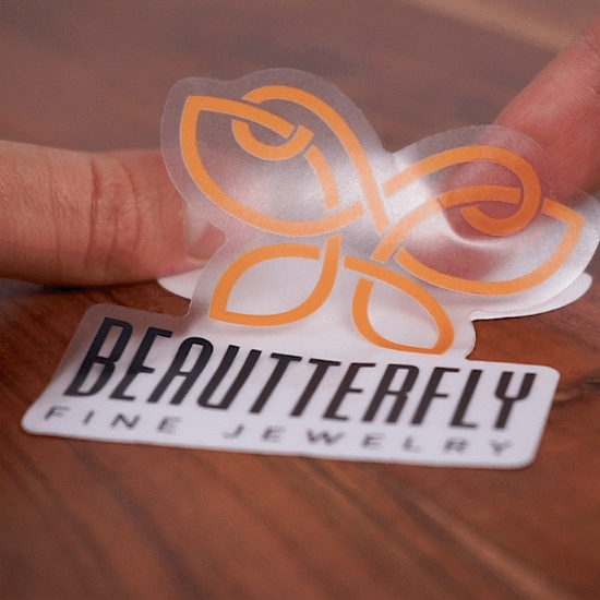 Picture of Die cut stickers
